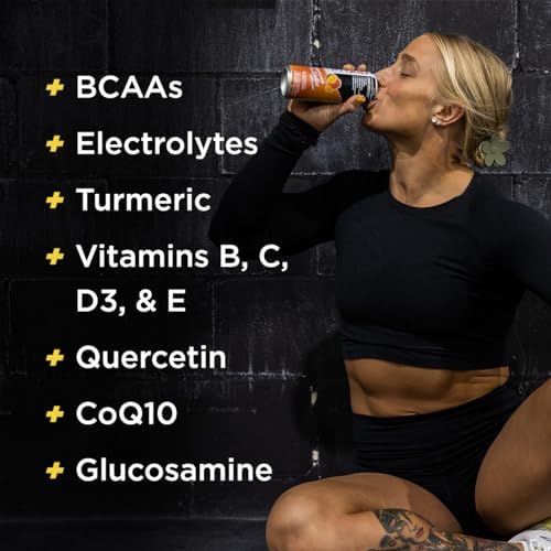 FITAID Post Workout Recovery Drink, Hawaiian Nectar, BCAAs, Glucosamine, Electrolytes, Paleo, Vegan & Gluten-Free, No Artificial Sweeteners, Naturally Flavored, Vitamins B, C, D3, E, Turmeric