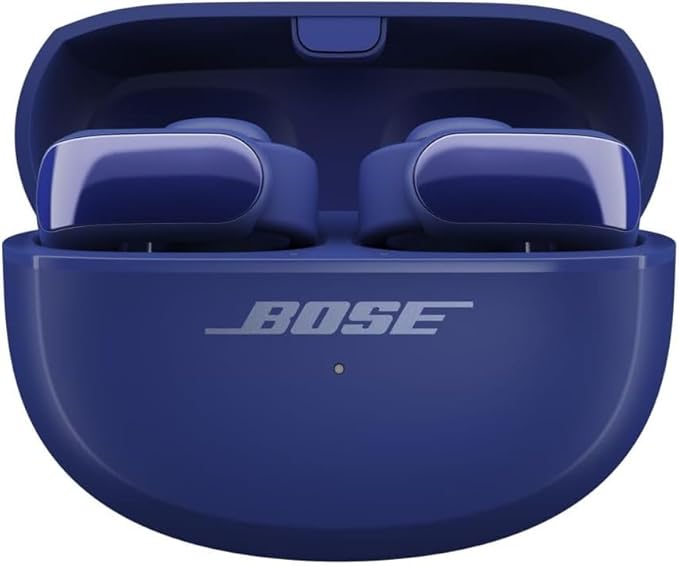 Bose Ultra Open Bluetooth Earbuds, True Wireless Earbuds with OpenAudio for Awareness, Clip On Design for Comfort, Immersive Audio, Up to 48 Hrs of Playtime + 20W Wall Charger (Midnight Violet)