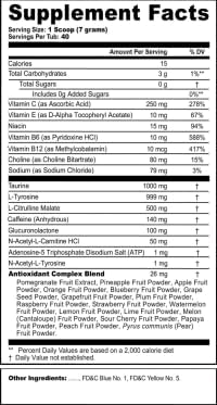 G Fuel Dragon Ball Z Energy Drink Powder, Pre Workout Caffeine Mix for Gaming, Sugar Free Focus Amino, Vitamin + Antioxidants, 9.9oz (Lemonade, 40 Servings)