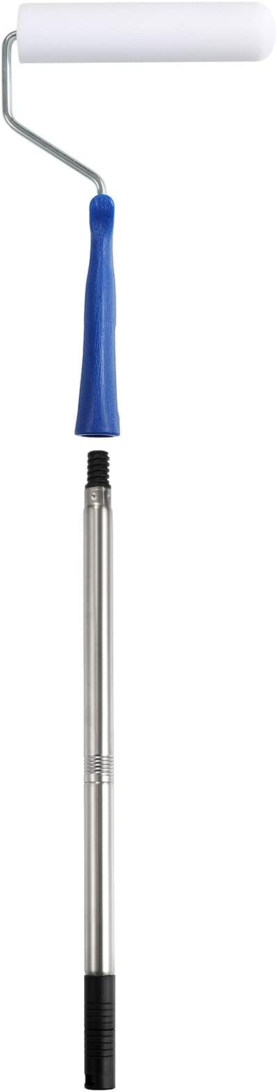 Paint Roller-High Density Foam Small Paint Roller 6 Inch, Mini Roller Set with Tray, Sponge Roller Refills, Finest Finish Foam Rollers for Use with All Paints,9 Piece