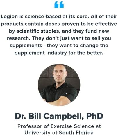 LEGION Whey+ Protein Whey Isolate from Grass Fed Cows - Whey Protein Isolate Powder Low Calorie, Non-GMO, Sugar Free, Lactose and Gluten Free, All Natural Protein Powder for Men & Women (60 Servings)