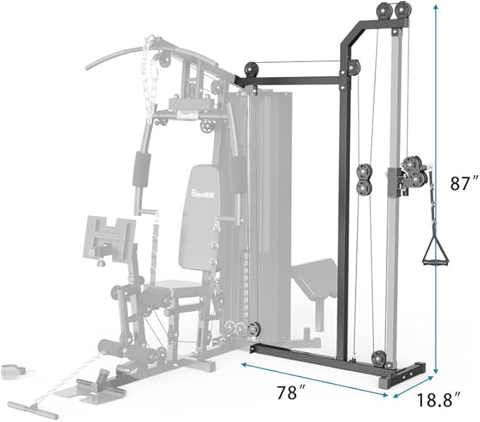 SincMill Home Gym Multifunctional Full Body Workout Equipment for Home Exercise Fitness