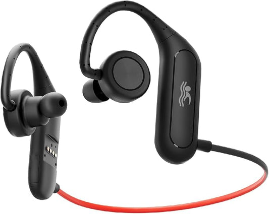 Swimming Headphones, IPX8 Waterproof Earbuds with 32GB MP3 Player | Bluetooth 5.2 Wireless | Noise Isolation Secure Fit for Underwater Music Swimming, Sports, Gym