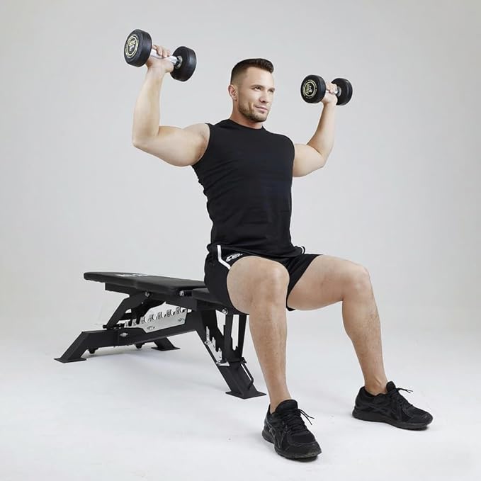 ANICOZN Weight Bench, 500 LBS Bench Press and Adjustable Positions Strength Training Bench for Garage and Home Gym Workouts,Bench Press
