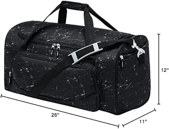 Mens 55L Sports Duffle Bags Large Gym Duffel Bag Workout Bag for Travel Outdoor Camping