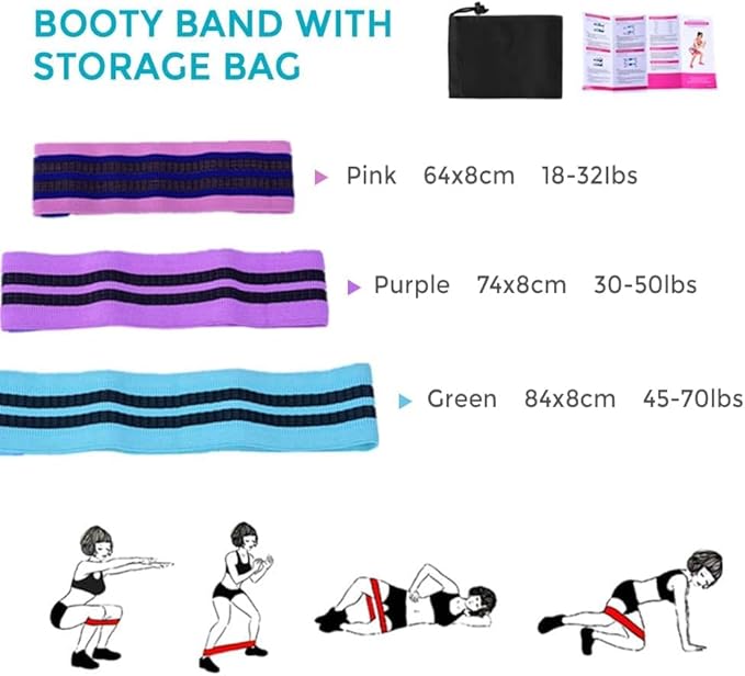 Pilates Ring Kit for Women Home Workouts Better Pilates Essentials Kits Equipments Sets Accessories Magic Ring Booty Bands Glutes Yoga Ball 25cm Figure 8 Resistance Yoga Bands for Stretching 8 Pcs