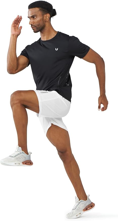 NORTHYARD Men's Athletic Running Shorts Quick Dry Workout Shorts 7"/ 5"/ 9" Lightweight Sports Gym Basketball Tennis Hiking