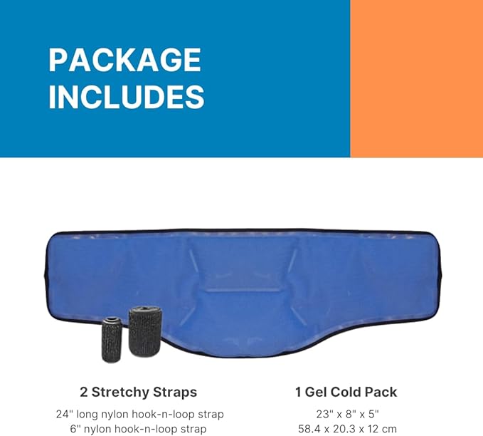 FlexiKold Neck Gel Cold Pack with Straps