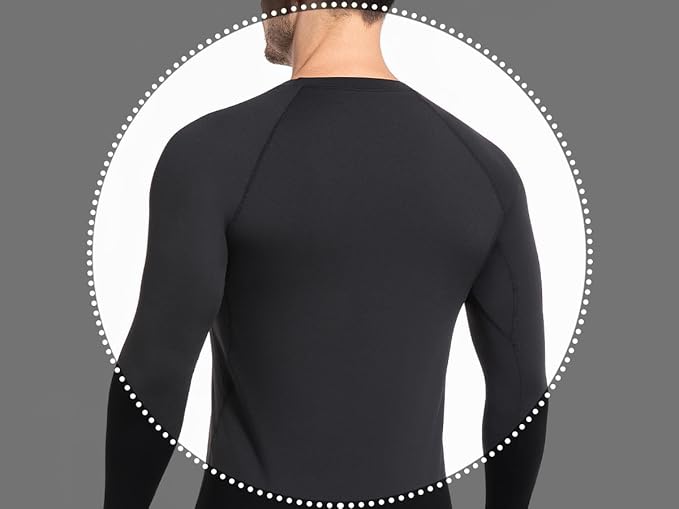 5 Pack Thermal Compression Shirts for Men Fleece Lined Long Sleeve Athletic Base Layer Winter Gear Undershirt Workout Top