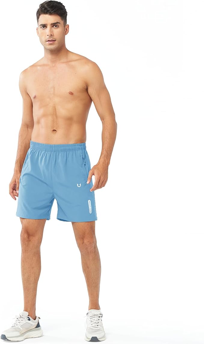 NORTHYARD Men's Athletic Running Shorts Quick Dry Workout Shorts 7"/ 5"/ 9" Lightweight Sports Gym Basketball Tennis Hiking