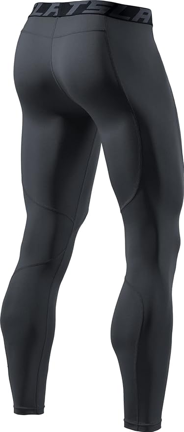 TSLA Men's Thermal Compression Pants, Athletic Sports Leggings & Running Tights, Wintergear Base Layer Bottoms