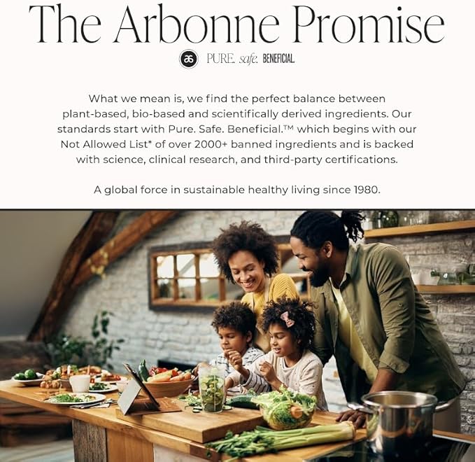 Arbonne BeWell Superfood Greens Powder - Health Supplement Powder Made from a Variety of Fruits and Vegetables, Organic Green Juice Supplement, 7.8 oz