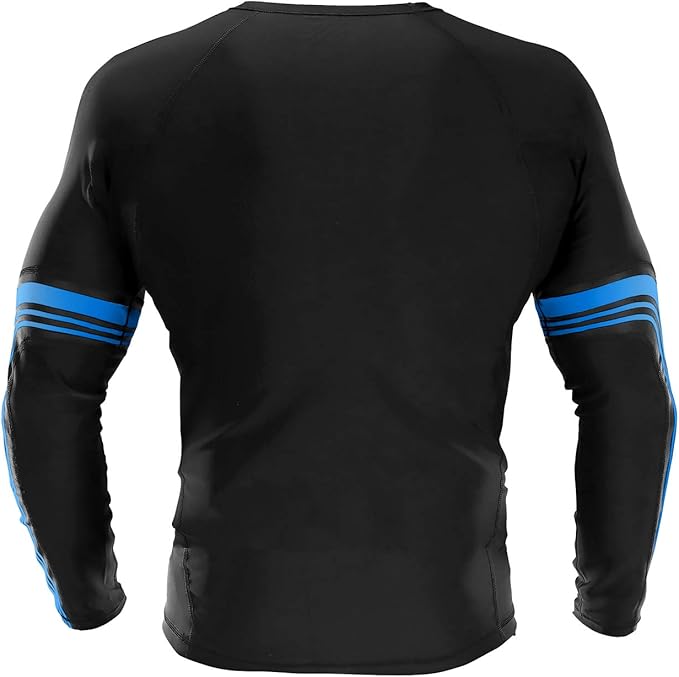 Sanabul Core Long Sleeve Jiu Jitsu Rash Guard MMA BJJ Wrestling Shirt Grappling