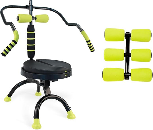 AB Doer 360 - Ab Fitness Machine System Provides An Abdonimal And Muscle Activating Workout with Aerobics to Burn Calories and Workout