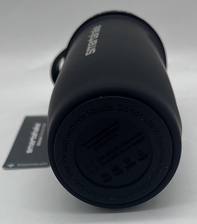 Smartshake Rockband Reforce Stainless Steel Protein Shaker Bottle 900 ml | 30 oz - Leakproof Screw-on Lid - BPA Free - Not Insulated – Unisex - Slayer, Los Angeles Logo on Bottle
