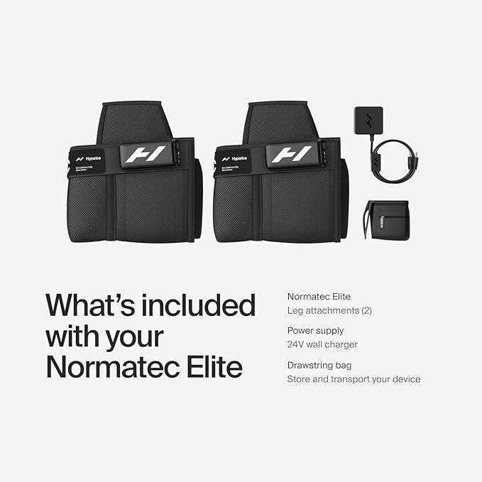 Hyperice Normatec Elite - Standard Size - Cordless Recovery System with Patented Dynamic Compression Massage Technology - FSA or HSA Eligible