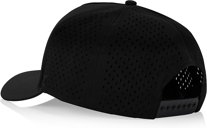 Glendora Snapback Hat | 5-Panel High Crown Blank Cap for Men & Women | Breathable, Lightweight, & Curved Bill