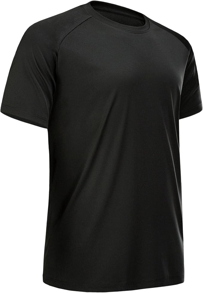 CE' CERDR Mens Workout Shirts Quick Dry Performance Short Sleeve Athletic Shirts