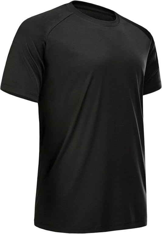 CE' CERDR Mens Workout Shirts Quick Dry Performance Short Sleeve Athletic Shirts