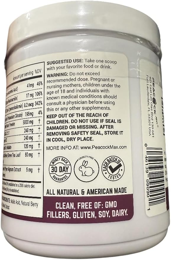 Superfood Beets Powder, 10.59oz 40 Servings - Beetroot Powder Organic Beet Root Blend with Green Tea & Berry Flavor, Non-GMO, Plant-Based Drink Mix