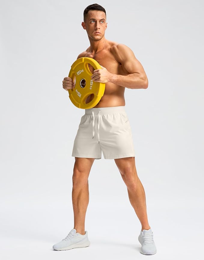 Men's Running Shorts with Zipper Pockets 9 Inch/ 7 Inch / 5 Inch Lightweight Quick Dry Gym Workout Athletic Shorts for Men