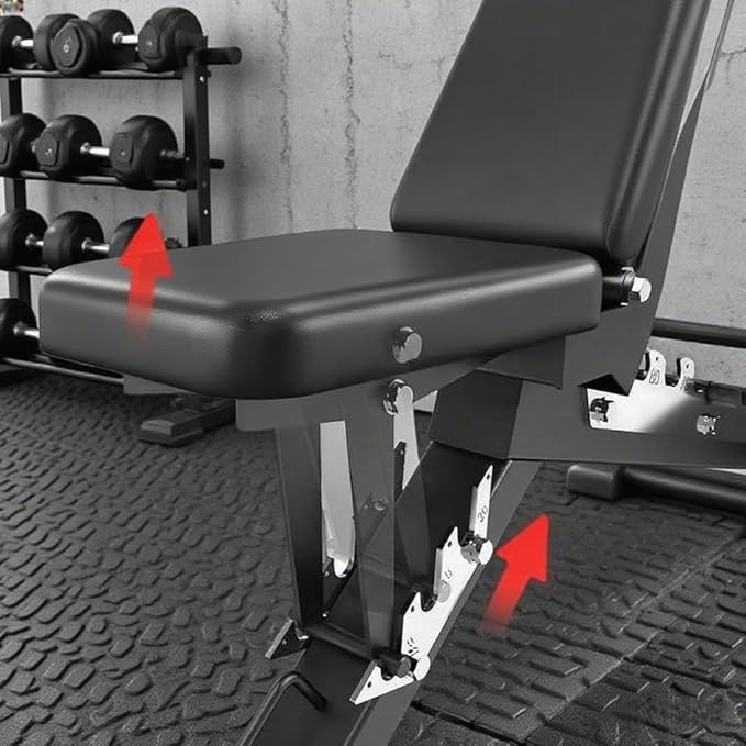 ANICOZN Weight Bench, 500 LBS Bench Press and Adjustable Positions Strength Training Bench for Garage and Home Gym Workouts,Bench Press