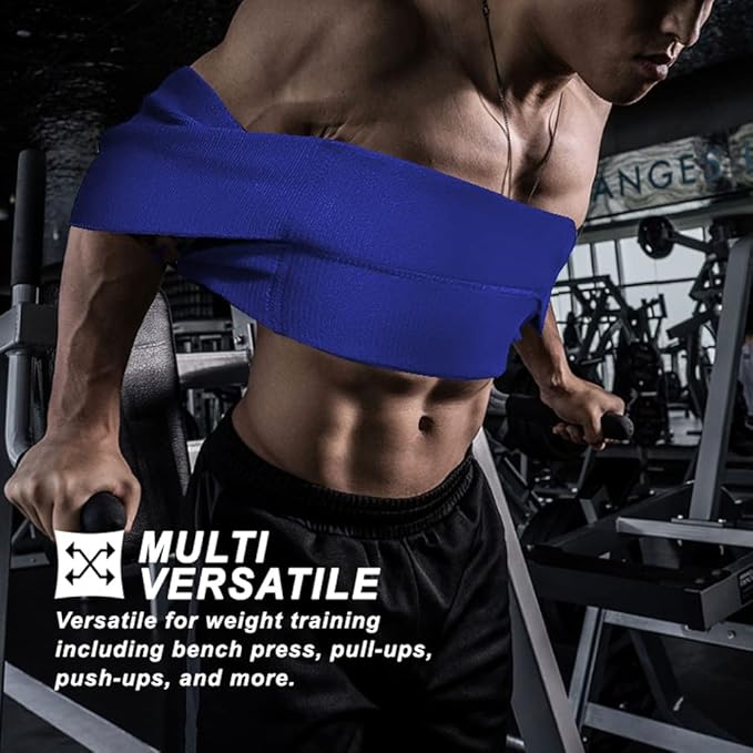 TAVIEW Bench Press Resistance Band,Power Weight Lifting Fitness Increase Strength Assist with Bench Press, Dips, and Push Ups
