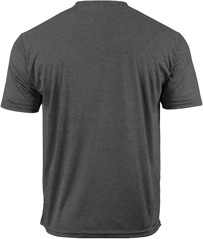 DRIEQUIP Men's Big & Tall Short Sleeve Moisture Wicking Athletic T-Shirts