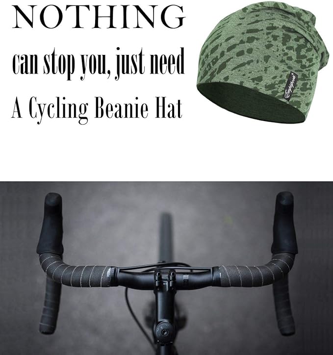 10" Multifunctional Soft Fashion Lightweight Beanies Hats, Cooling Running Skull Cap Helmet Liner Sleep Caps