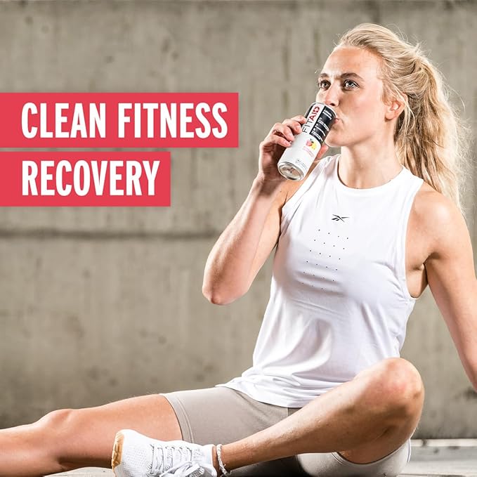 LIFEAID FITAID Post Workout Recovery Drink, Strawberry Lemonade, BCAAs, Glucosamine, Electrolytes, Quercetin, Paleo, Vegan & Gluten-Free, 40 Calories, 12 Fl Oz (Pack of 24)