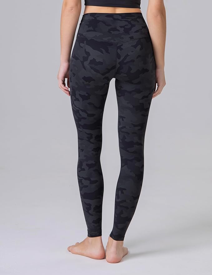 Colorfulkoala Dreamlux No Front Seam Leggings for Women 25"/28" Inseam, Seamless High Waisted Buttery Soft Yoga Pants