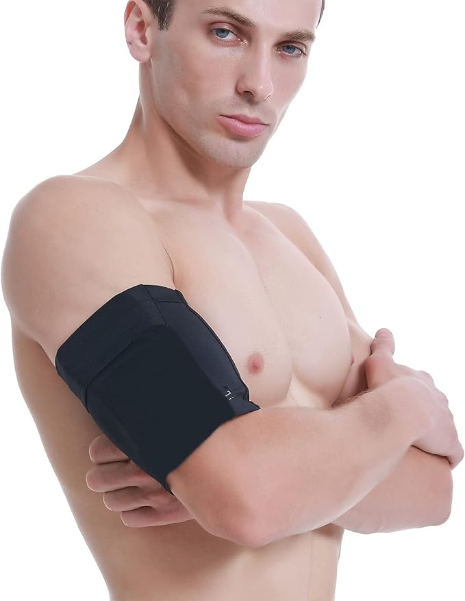 Universal Sports Armband for All Phones. Cell Phone Armband for Running, Fitness and Gym Workouts (iPhone X/8/7/6/Plus,Samsung Galaxy S9/S8/S7/S6/Edge/Plus & LG, More), All Black, Small