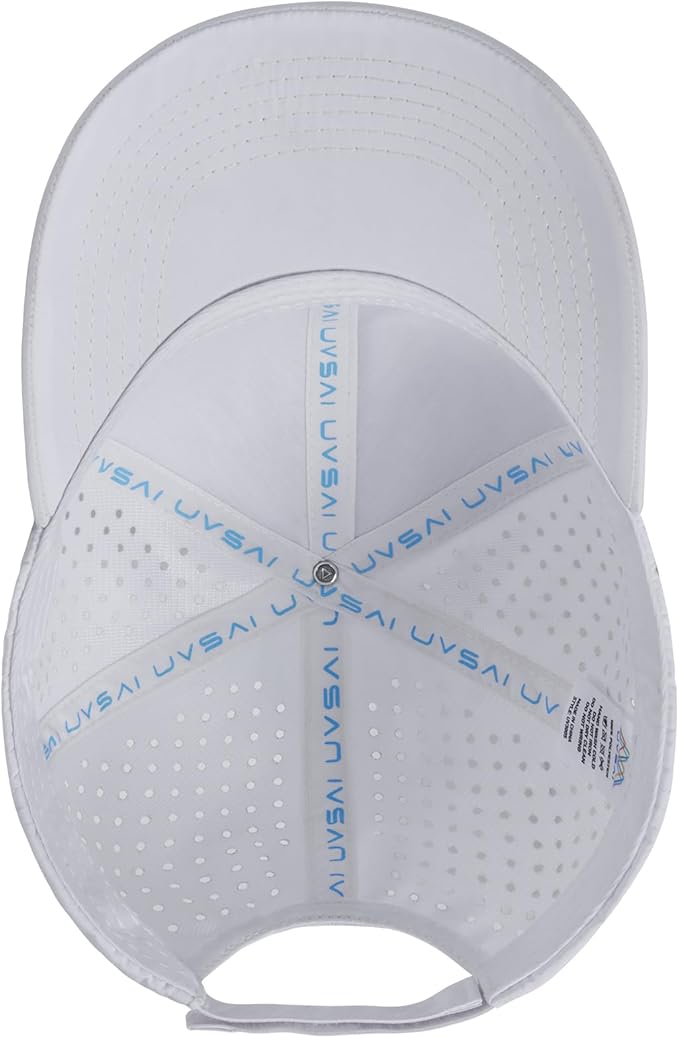 UPF 50+ Performance Water Resistant Baseball Cap Lightweight Breathable Hat Golf Running Boat Hiking for Men Women