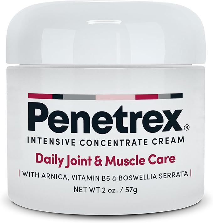 Penetrex Joint & Muscle Therapy - Soothing Muscle Rub for Back, Neck, Hands, Feet - Premium Whole Body Rub with Arnica, Vitamin B6 MSM & Boswellia - Non-Greasy 2oz Cream