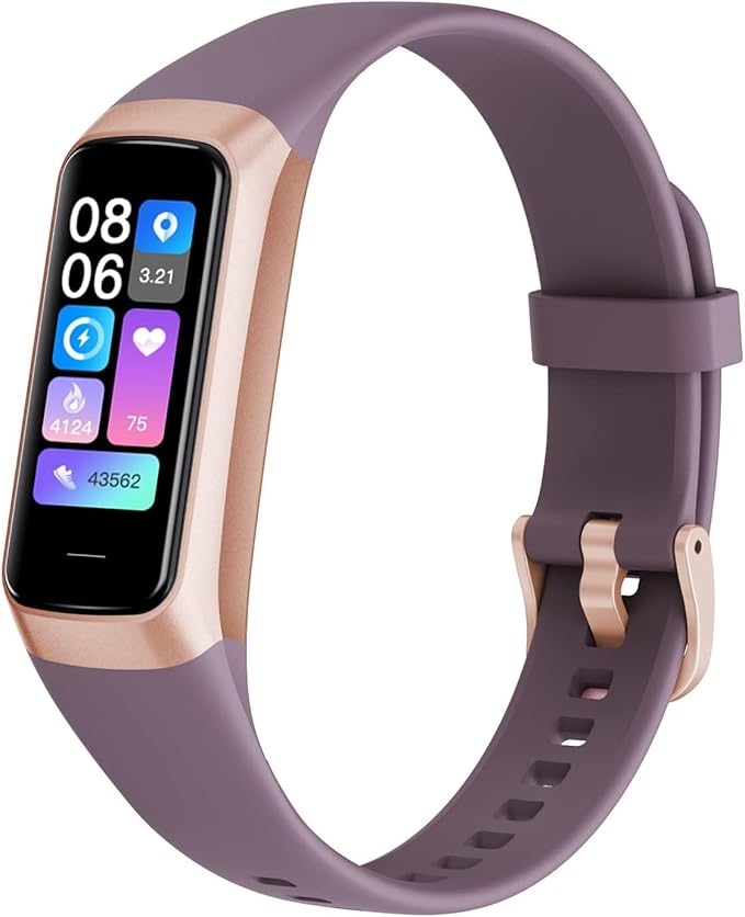 Fitness Tracker with Heart Rate/Blood Oxygen/Sleep Monitor, 20+ Sports Modes Smart Watches for Women/Men, Activity & Step Tracker Smart Watch for Android/iOS Phones