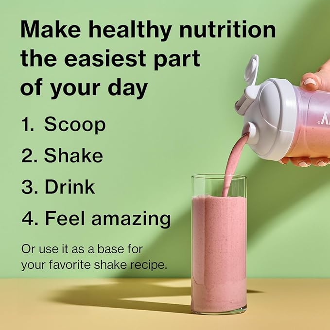 Shakeology Plant Based Protein Powder Blend – Gluten-Free Shake with Vitamins and Minerals – Helps Support Weight Loss, Lean Muscle, Gut Health – Chocolate, 30 Servings