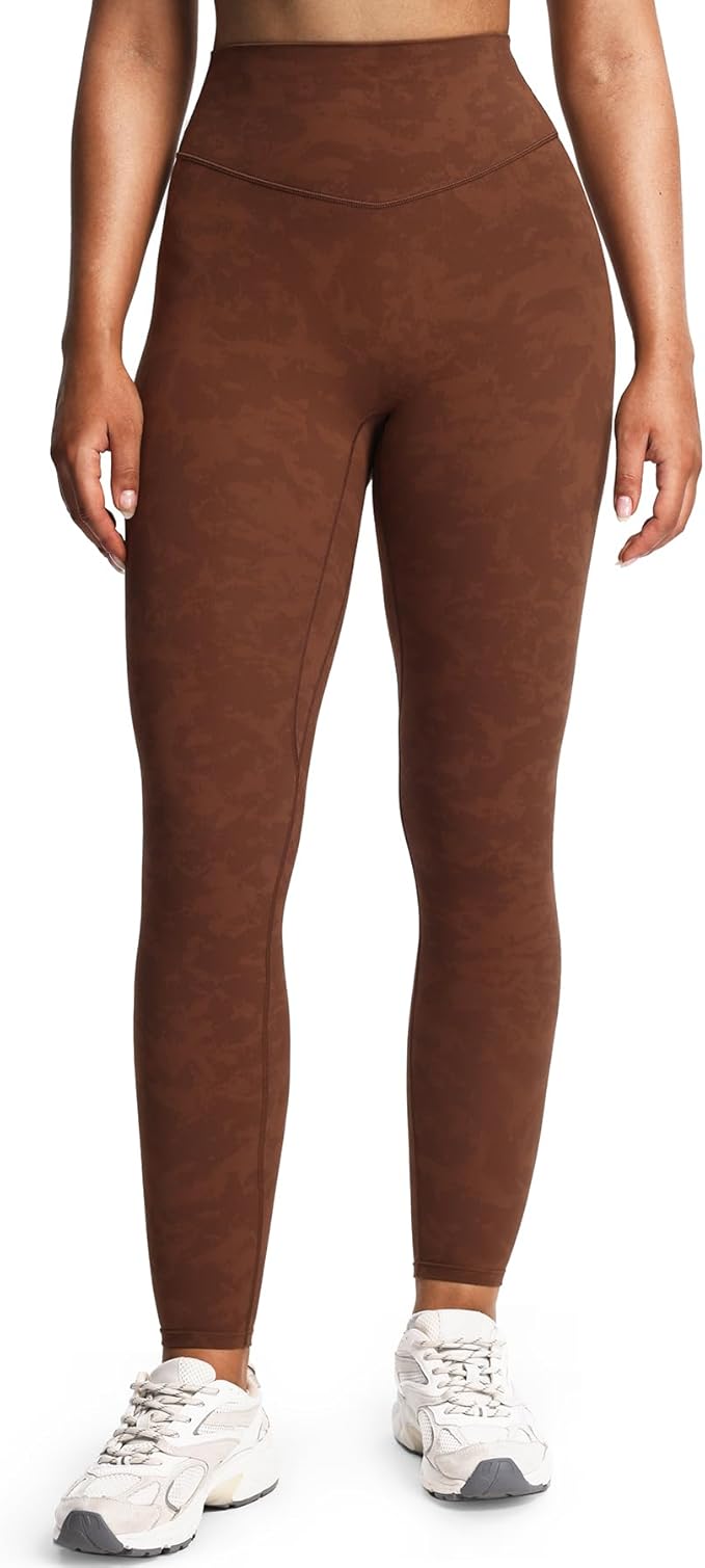 Aoxjox High Waisted Workout Leggings for Women Tummy Control Buttery Soft Yoga Metamorph Deep V Pants 26"