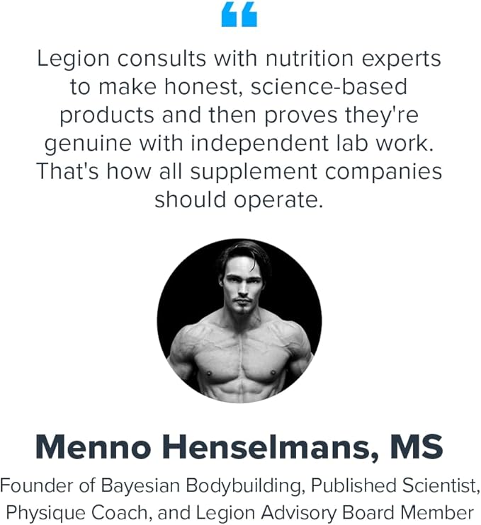 LEGION Whey+ Protein Whey Isolate from Grass Fed Cows - Whey Protein Isolate Powder Low Calorie, Non-GMO, Sugar Free, Lactose and Gluten Free, All Natural Protein Powder for Men & Women 30 Servings