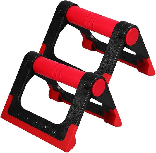 Push Up Stands for Strength Training, 1 Pair Push up Handles for Floor Parallettes Push-up Bars for Floor Rotating Push-up Rack Fitness Equipment for Home Workouts