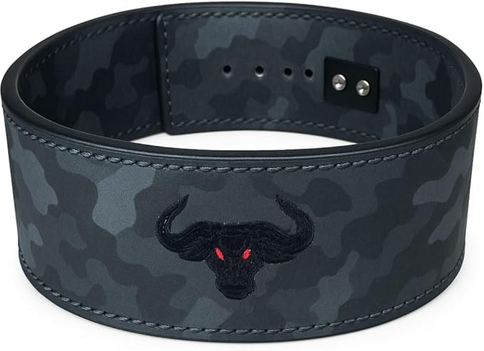 IBRO Powerlifting Lever Gym Belt – Power 8MM, 10MM or 13MM Extreme Heavy Duty Genuine Leather Belts - Squats Deadlifts Bodybuilding Weight Lifting IPF Power Lifting Strongman for Men