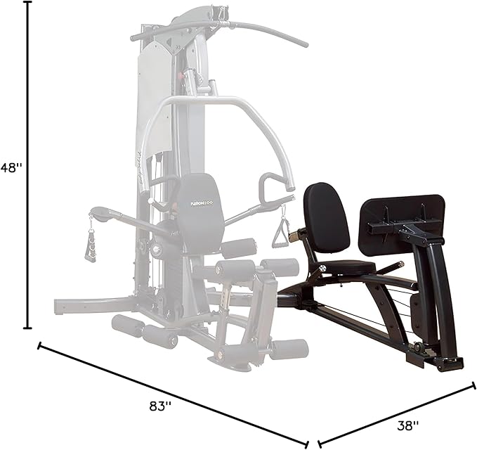 Body-Solid Multi-Station Home Gym Machine, Arm & Leg Strength Training Functional Exercise Workout Station for Weight Lifting and Bodybuilding