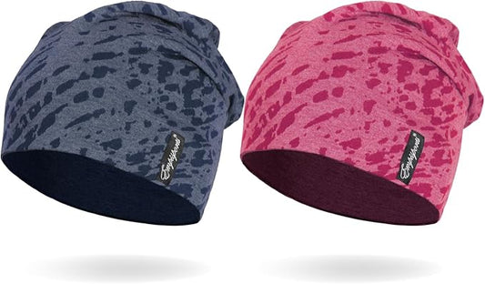 10" Multifunctional Soft Fashion Lightweight Beanies Hats, Cooling Running Skull Cap Helmet Liner Sleep Caps