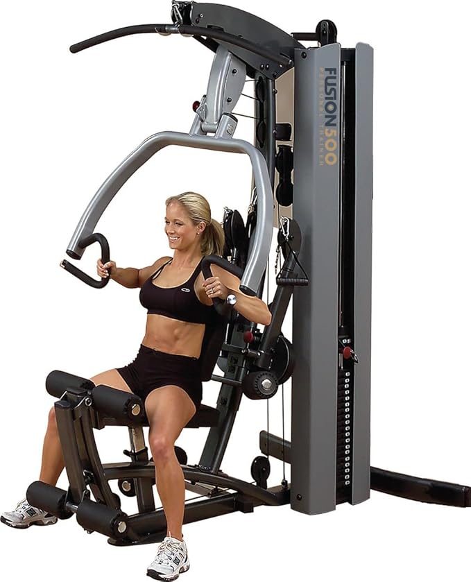 Body-Solid Multi-Station Home Gym Machine, Arm & Leg Strength Training Functional Exercise Workout Station for Weight Lifting and Bodybuilding