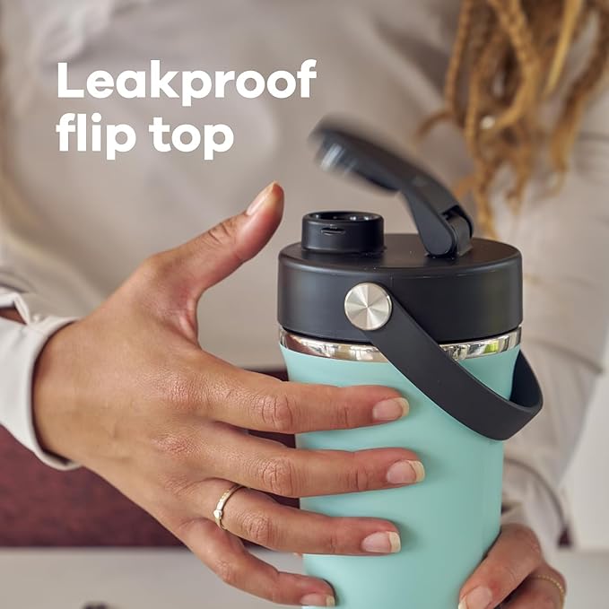 24 Oz Insulated Shaker Bottle Agave