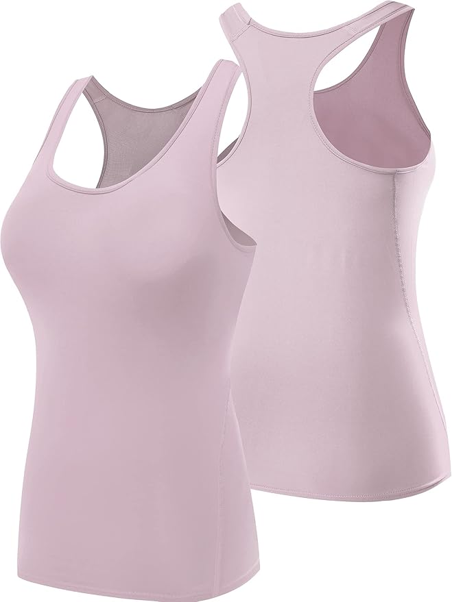 NELEUS Women's 3 Pack Compression Base Layer Dry Fit Tank Top