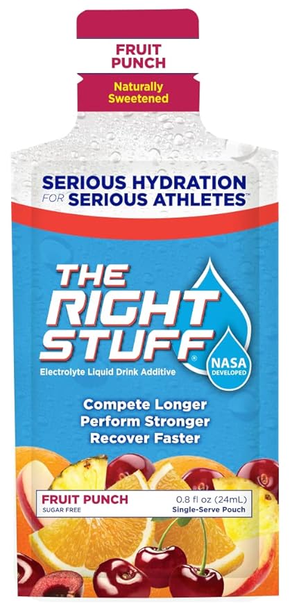 The Right Stuff Electrolyte Drink Concentrate - 10 Pouch Box - Fruit Punch