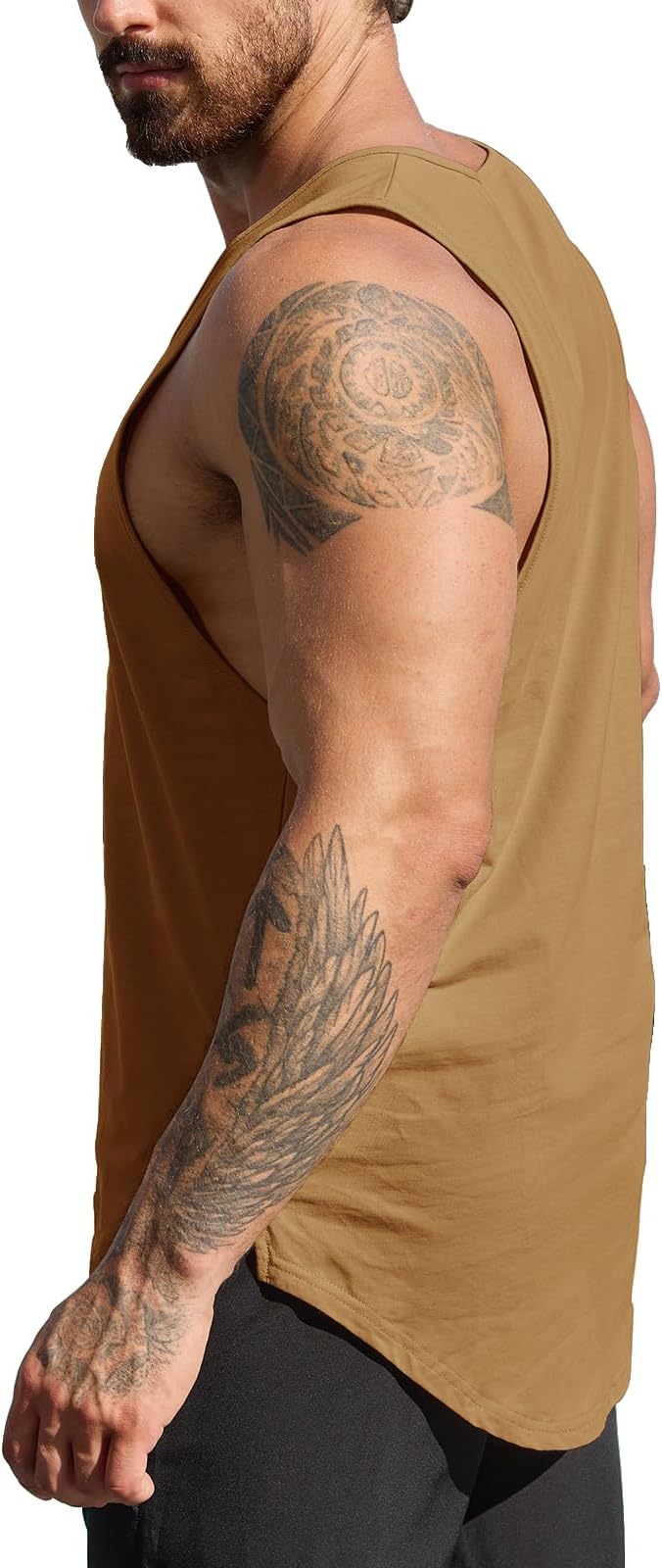 Muscle Killer Men's Muscle Gym Workout Stringer Tank Tops Bodybuilding Fitness T-Shirts 1/2/3 Pack