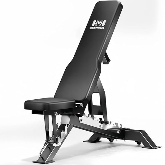 ANICOZN Weight Bench, 500 LBS Bench Press and Adjustable Positions Strength Training Bench for Garage and Home Gym Workouts,Bench Press