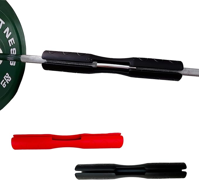 Barbell Squat Pad for Lunges and Squats, Barbell Bar Shoulder Squat Pad, Hip Thrust Pad for Standard Olympic Bars, Neck Protective Pad Great For Weightlifting Sponge Supports(Black)