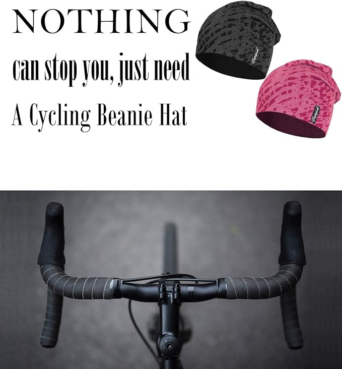 10" Multifunctional Soft Fashion Lightweight Beanies Hats, Cooling Running Skull Cap Helmet Liner Sleep Caps